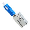 SC square bare fiber adapter