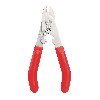 Three inner eight pliers (stainless steel) with red handle