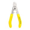 Three inner eight pliers (stainless steel) with a yellow handle