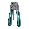 Leather wire stripping pliers