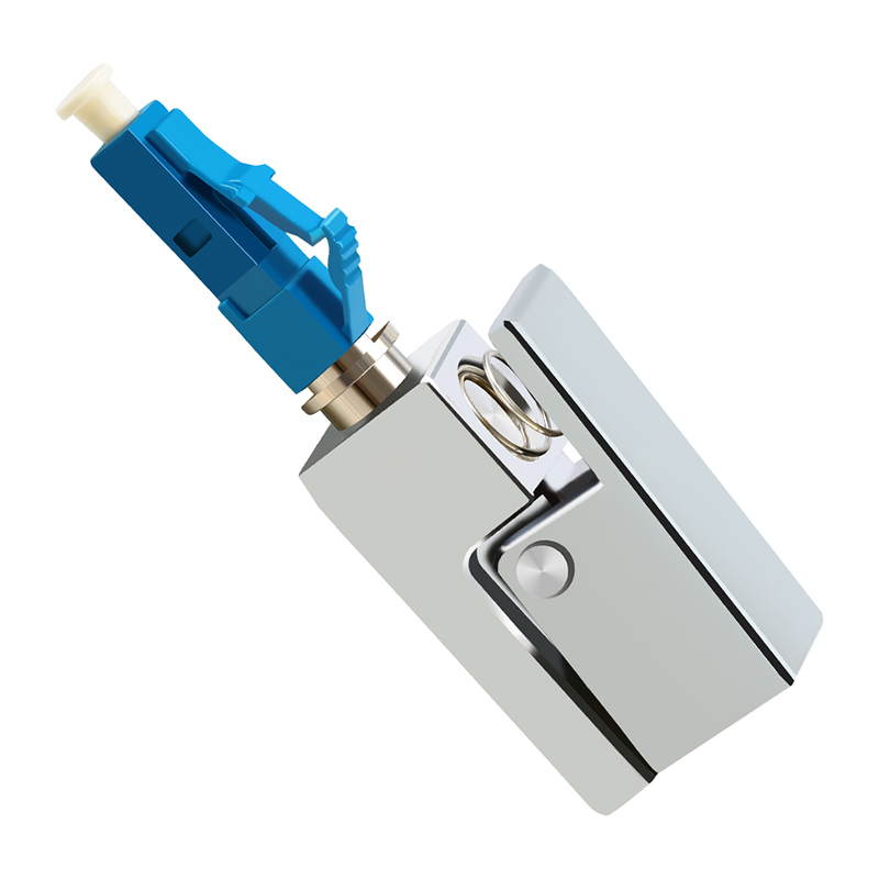 LC square bare fiber adapter