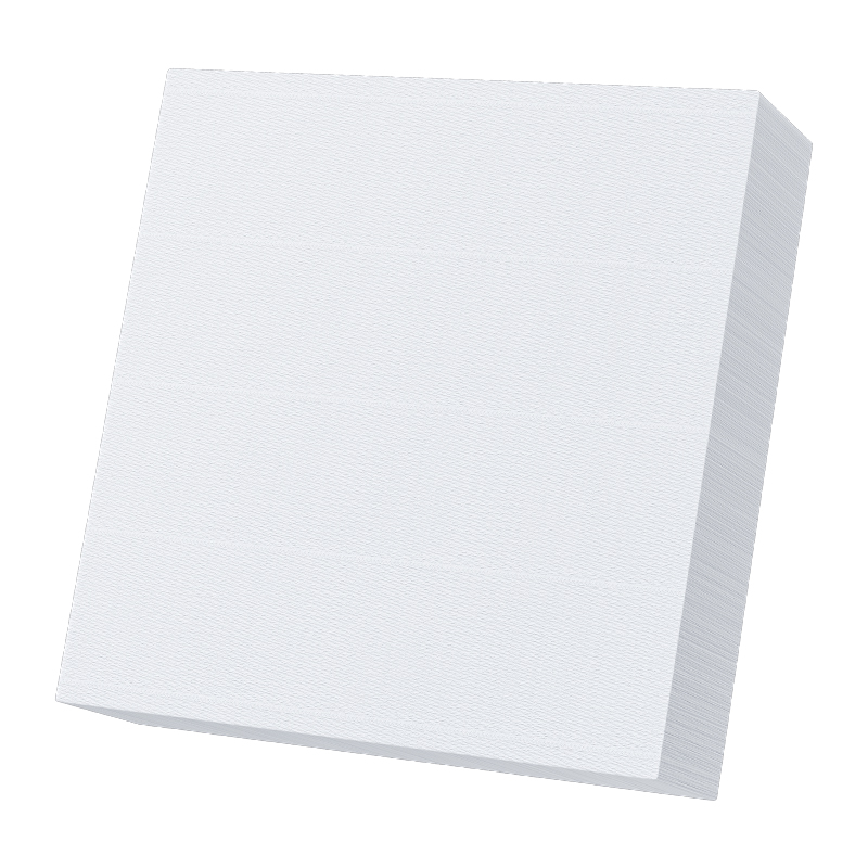 Fiber optic dust-free paper