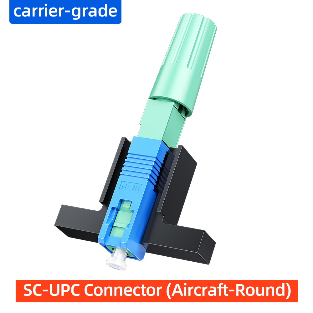 SC-UPC cold connector (aircraft version - round)
