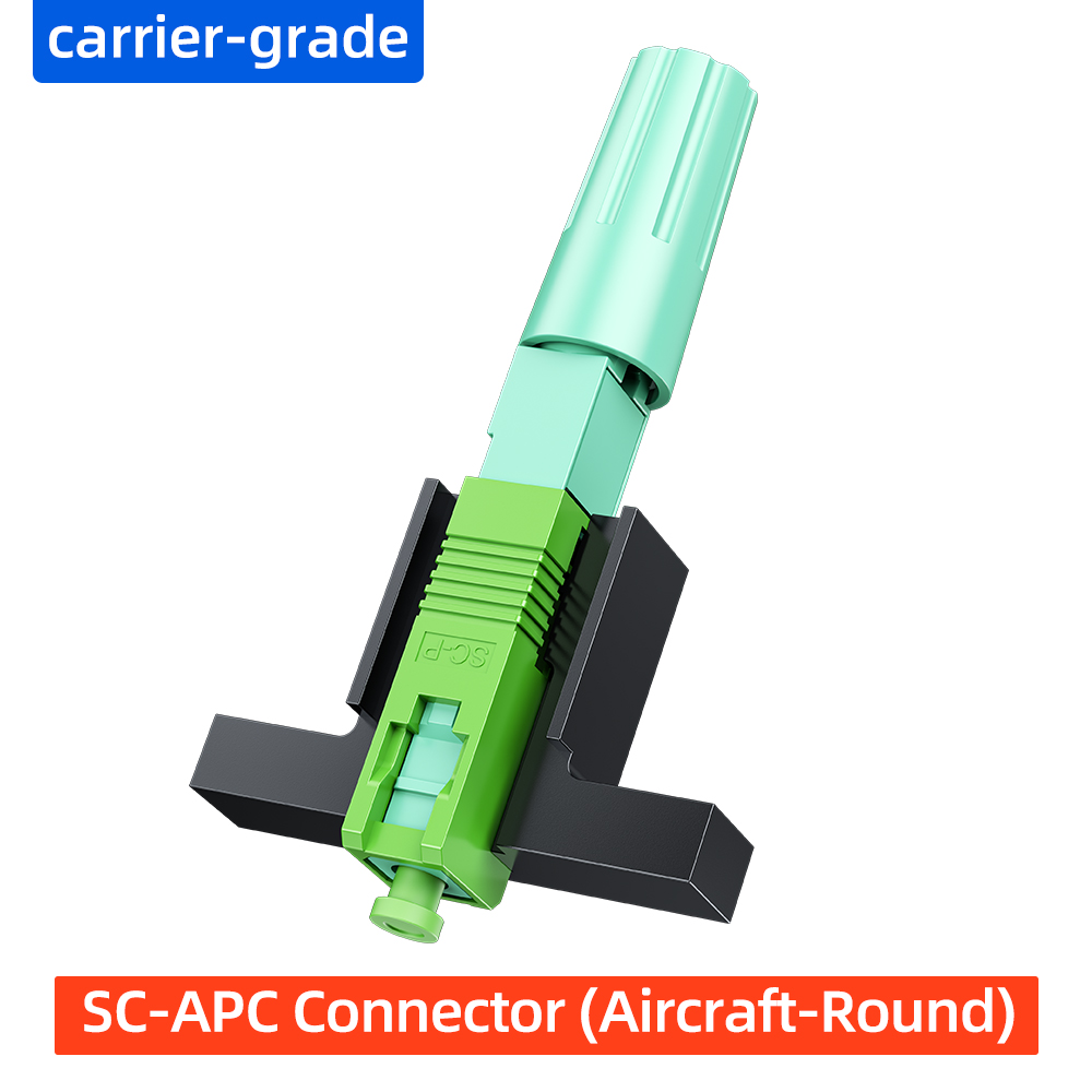 SC-APC cold connector (aircraft model - round)