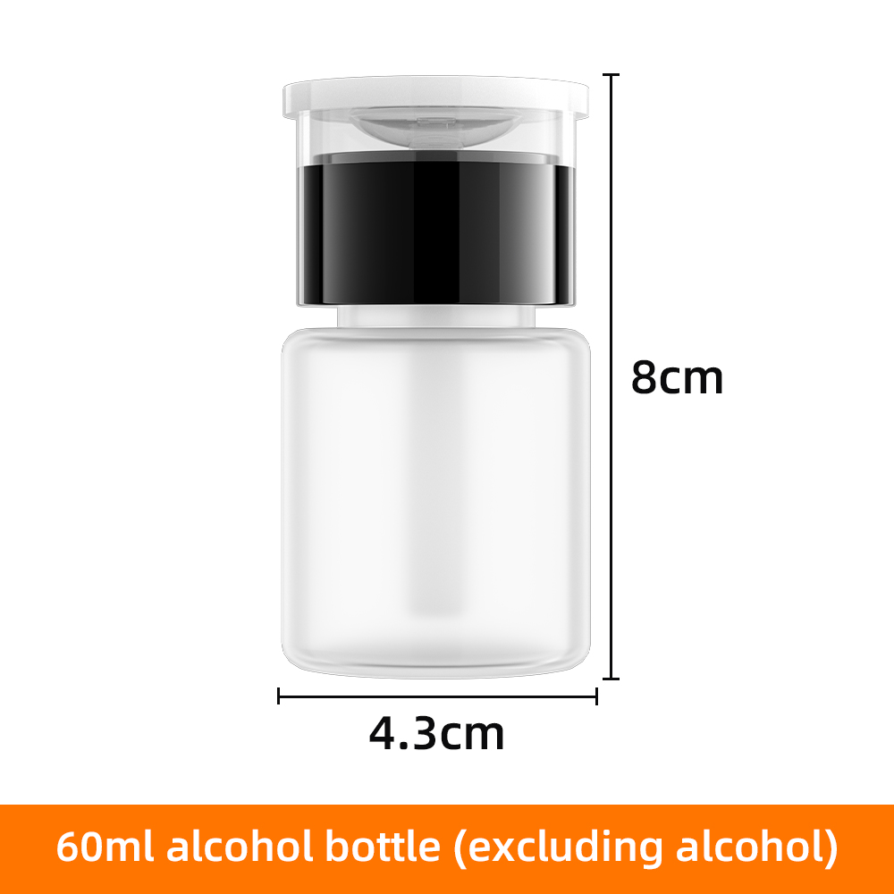 Pressing type alcohol bottle (60ml)