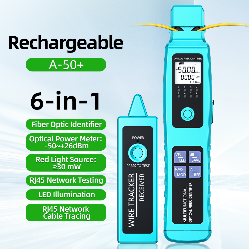 Fiber optic identification device
